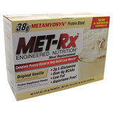 MET-Rx Meal Replacement Protein Powder - Original Vanilla - 40 Packets - 786560187053