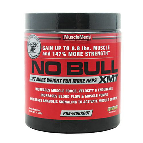 Muscle Meds No Bull XMT - Lemon Ice - 8.11 oz - 891597003891