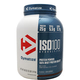 Dymatize Iso-100 - Fudge Brownie - 3 lb - 705016353231