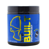 HiT Supplements Built Preworkout - Blue Raspberry - 7.95 oz - 040232300592