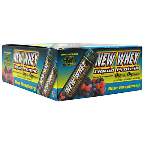IDS New Whey Liquid Protein - Blue Raspberry - 12 ea - 675941001807