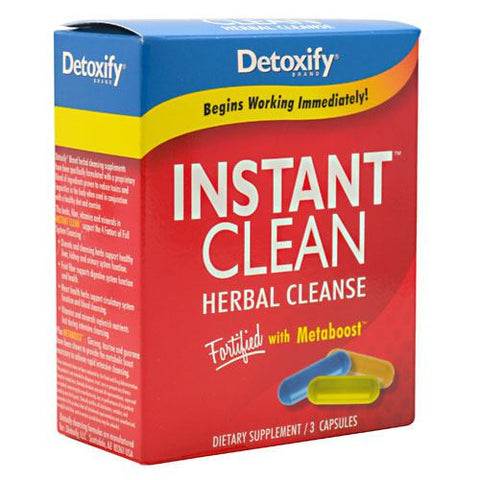 Detoxify LLC Instant Clean - 3 Capsules - 870434000309