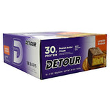 Forward Foods Detour Low Sugar Whey Protein Bar - Peanut Butter Cream - 12 Bars - 733913009272