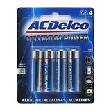 Powermax Maximum Power Battery Blister Card - 4 ea - 683969882100