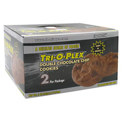 Chef Jays Tri-O-Plex Cookies - Double Chocolate Chip - 12 Packages - 678991997656