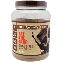 Eat The Bear Naturally Whey Protein - Naturally Chocolate - 1.62 lb - 637262797098