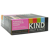 Kind Snacks Kind Fruit & Nut - Almonds & Apricots in Yogurt - 12 Bars - 602652171239