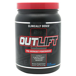 Nutrex Outlift - Blue Raspberry - 20 Servings - 857268005007