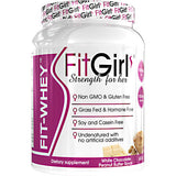 Fit Girl Fit-Whey - White Chocolate Peanut Butter - 23 Servings - 895524000670