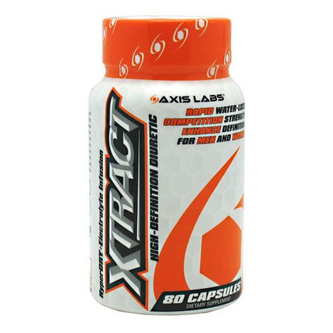 Axis Labs Xtract High-Definition Diuretic - 80 Capsules - 689076957403