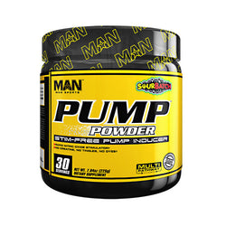 MAN Sports Pump Powder - Sour Batch - 30 Servings - 853360006263