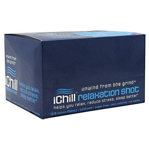 iChill Relaxation Shot - Blissful Berry - 12 Bottles - 736924899757