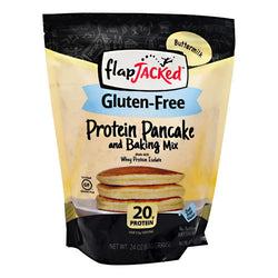 FlapJacked Gluten-Free Protein Pancake Mix - Buttermilk - 24 oz - 850171005218