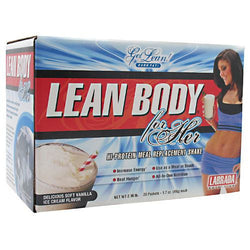 Labrada Nutrition Lean Body for Her - Delicious Soft Vanilla Ice Cream - 20 Packets - 710779112384