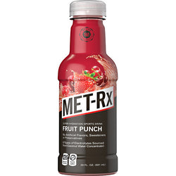 MET-Rx Super Hydration Sports Drink - Fruit Punch - 12 Bottles - 00786560663090