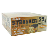 NuGo Nutrition NuGo Stronger - Peanut Cluster - 12 Bars - 691535703025
