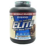 Dymatize All Natural Elite Whey Protein Isolate - Rich Chocolate - 5 lb - 705016556014