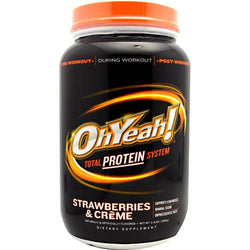 ISS OhYeah! Protein Powder - Strawberries & Creme - 2.4 lb - 788434111010