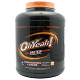 ISS OhYeah! Protein Powder - Strawberries & Creme - 4 lb - 788434110495