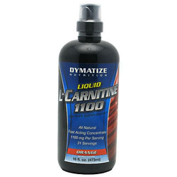 Dymatize Liquid L-Carnitine 1100 - Orange - 16 oz - 705016473144