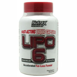 Nutrex Lipo-6 White Label - 120 ea - 853237000486