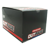 Nutrex Outrage Energy Shot - Blue Raspberry - 12 Bottles - 857268005458