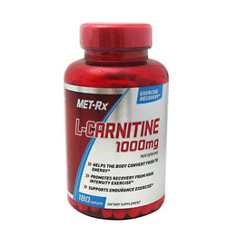 MET-Rx L-Carnitine 1000 - 180 Caplets - 786560016896