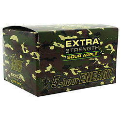 Living Essentials 5-Hour Energy Extra Strength - Sour Apple - 12 Bottles - 719410730123