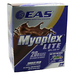 EAS Myoplex Lite Nutrition Shake - Chocolate Cream - 20 Servings - 791083005074