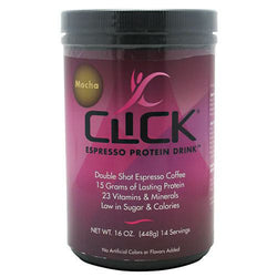 CLICK Espresso Protein Drink - Mocha - 14 Servings - 094922773869