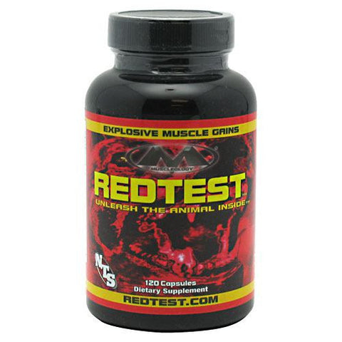 Muscleology Redtest - 120 Capsules - 829263300012