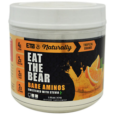 Eat The Bear Naturally Bare Aminos - Tropical Orange - 474 g - 850853007028