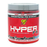 BSN Hyper FX - Blue Raspberry - 30 Servings - 834266003587