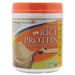 Growing Naturals Organic Rice Protein - Vanilla Blast - 1 ea - 815211010195