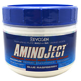 Evogen AminoJect - Blue Raspberry - 30 Servings - 685450688178
