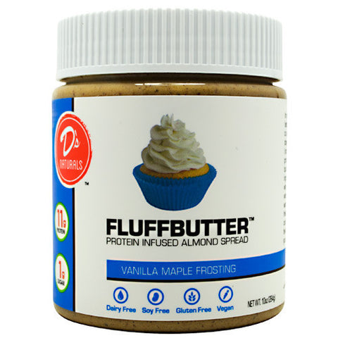 Ds Naturals Fluffbutter Almond - Vanilla Maple Frosting - 10 oz - 852346005252