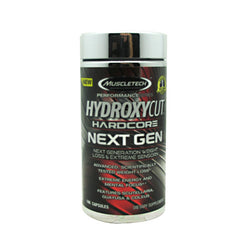 MuscleTech Performance Series Hydroxycut Hardcore NEXT GEN - 80 Capsules - 631656606560