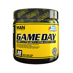MAN Sports Game Day - Fruit Punch - 30 Servings - 853360006195